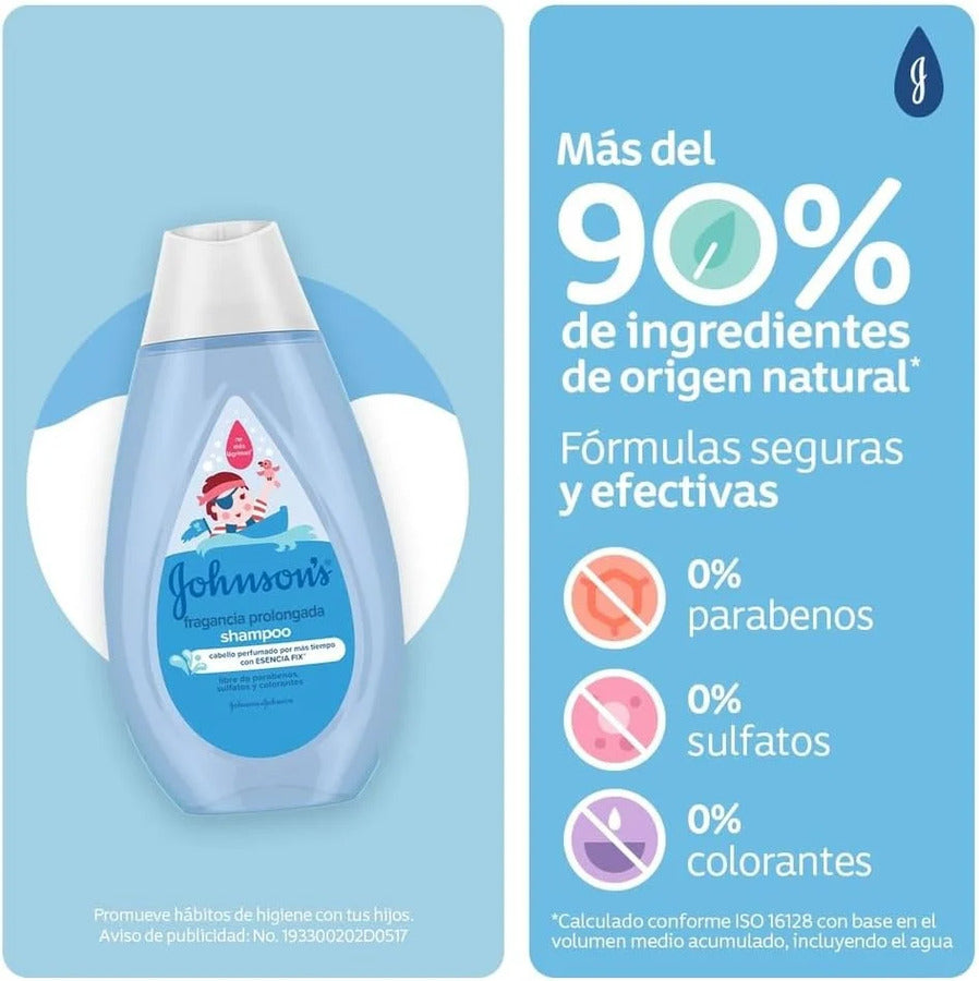 Acondicionador Johnsons fragancia prolongada 200ml