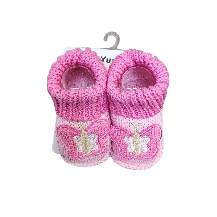 Zapatito tejido con diseño