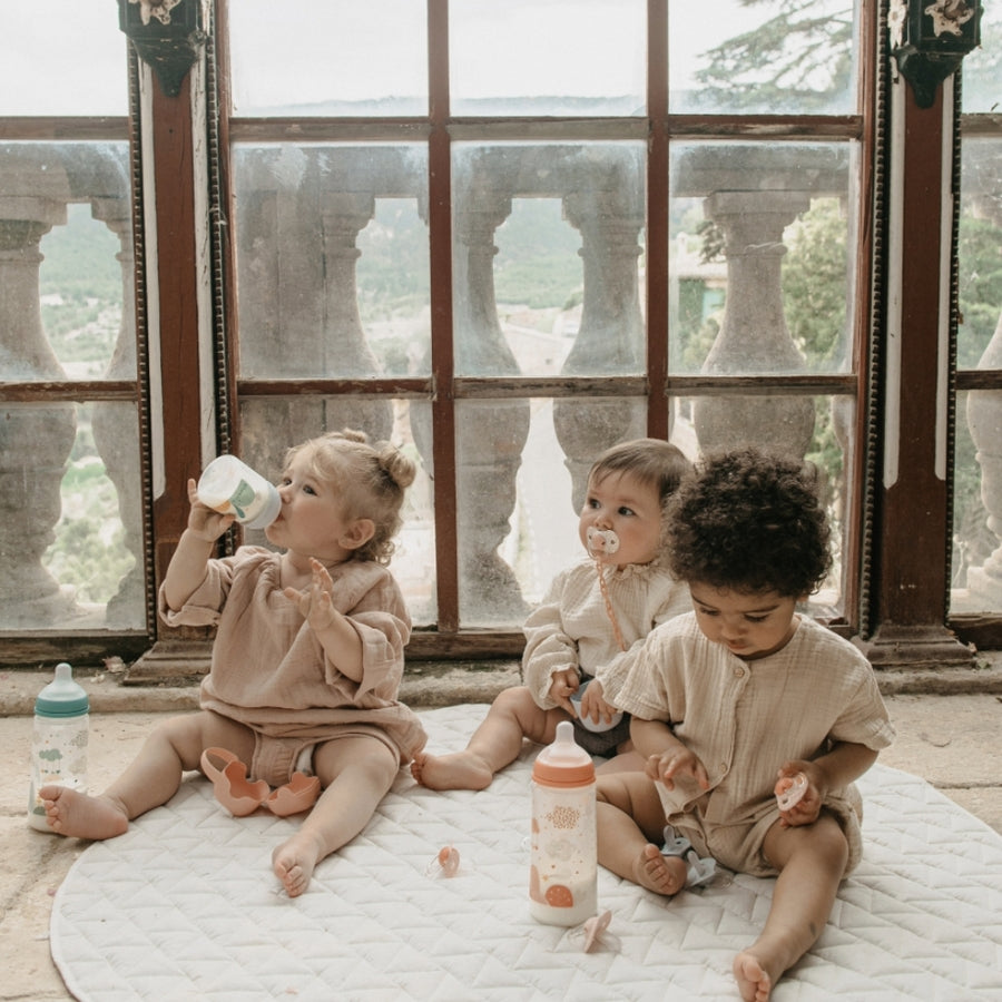 Biberón Anticólico Dreams Pink Flujo Denso 360 ml Suavinex