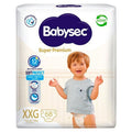 Pañales Babysec Super Premium XXG x68