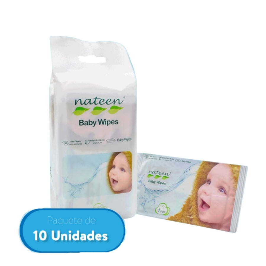 Toallitas humedas  Nateen x10