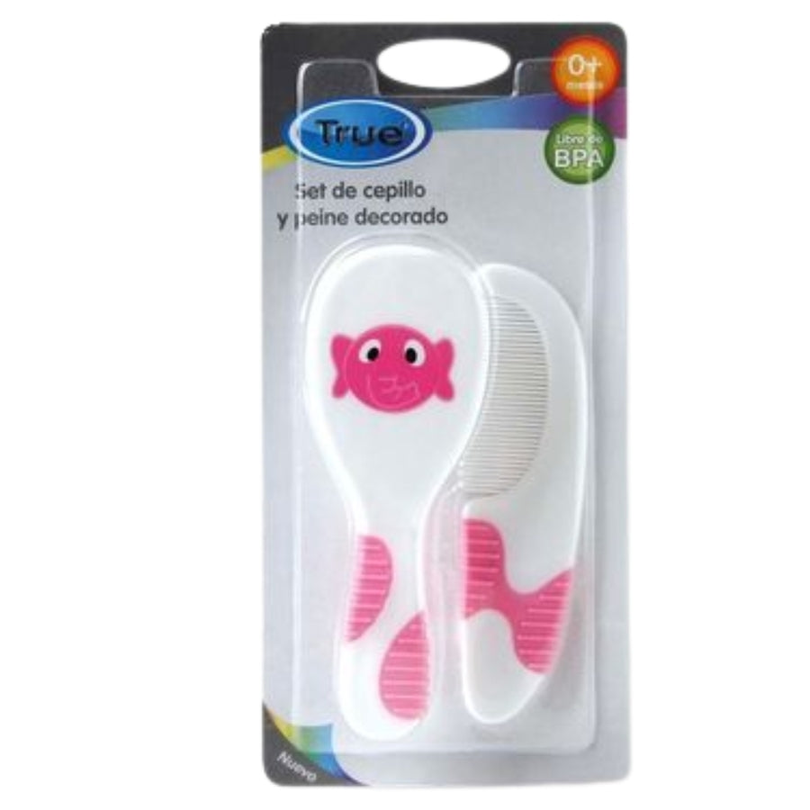 Set cepillo y peine True