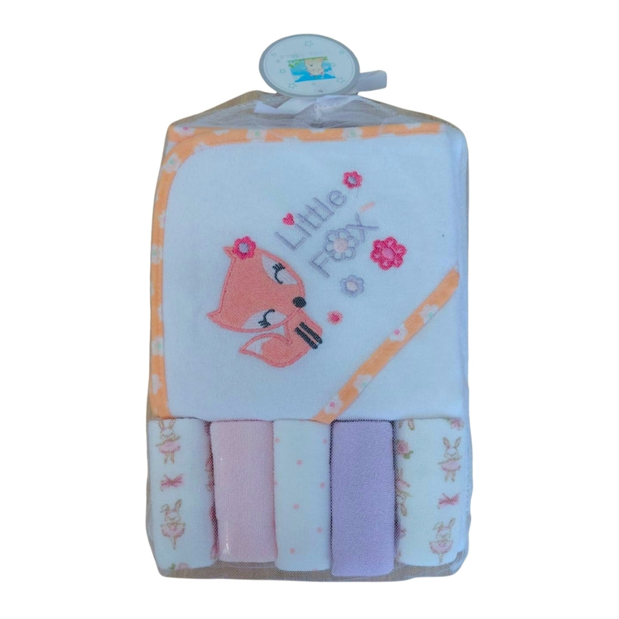 Set de Toalla con Capucha + Babitas
