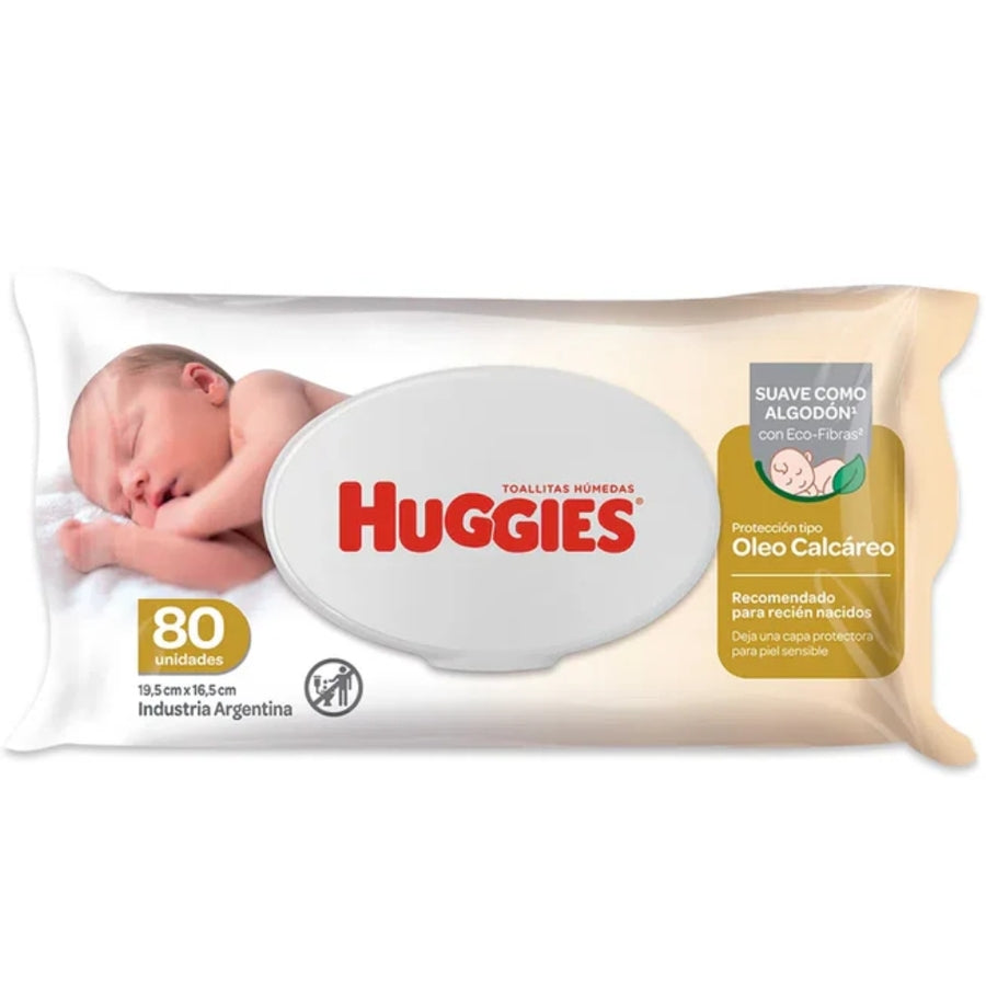 Toallitas humedas Huggies Oleo Calcareo x80