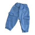 Pantalon Jeans pañalero cargo