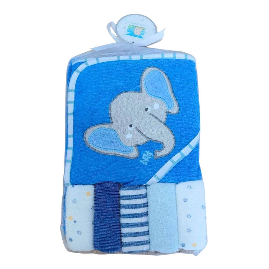 Set de Toalla con Capucha + Babitas