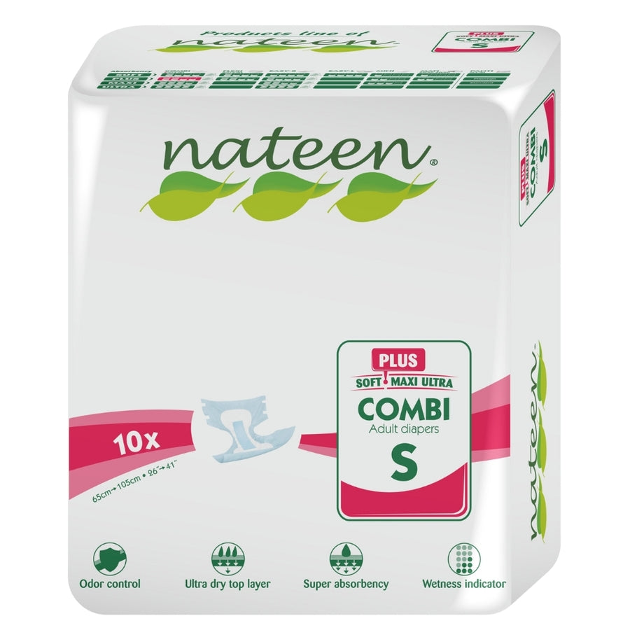 Pañales Nateen plus adulto S X10
