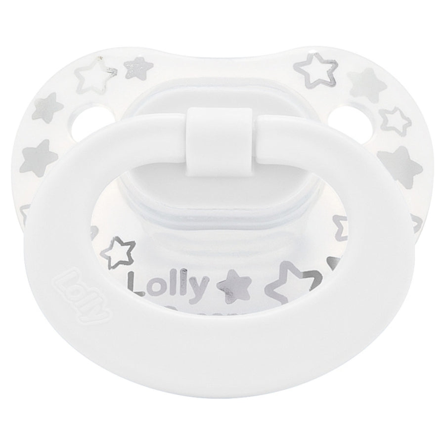 Chupete Lolly dreams anatómico T2 blanco