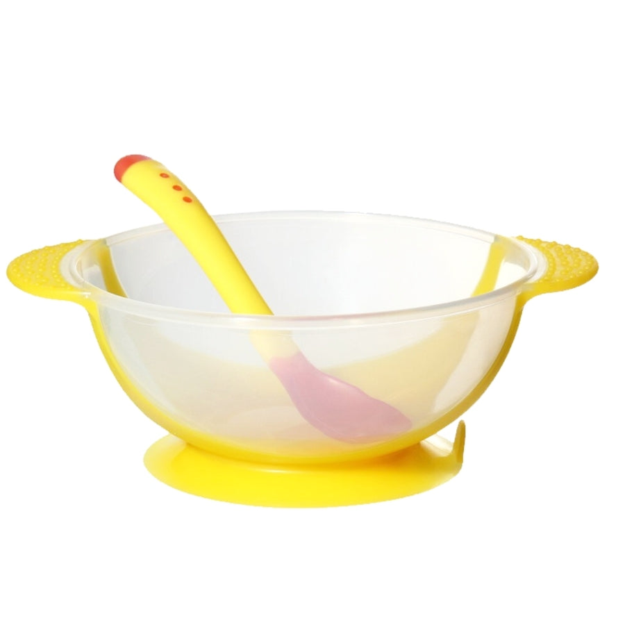 Bowl Plato Con Cuchara Y Base Adherible Baby Love