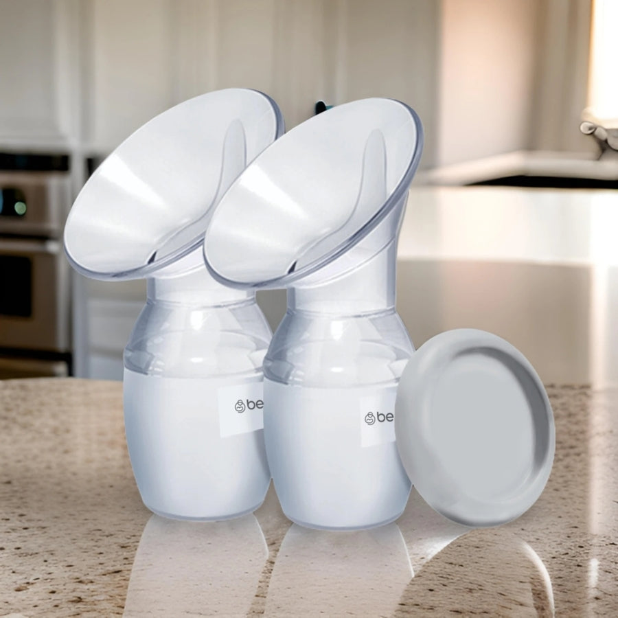 Recolector de Leche Materna de Silicona x2 Bebesit