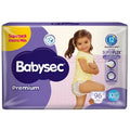 Pañales Babysec Premium XXG x96
