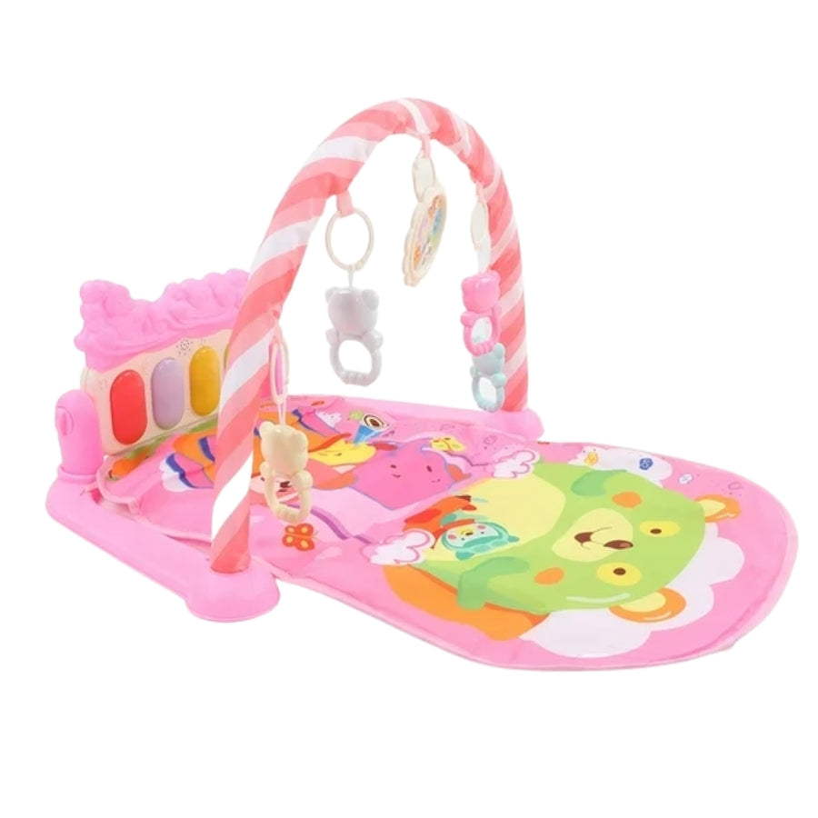 Gimnasio multifunción piano fitness rack rosa