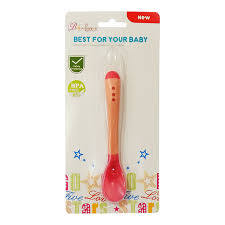 Cuchara de silicona Baby love