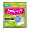 Toallas femeninas  Ladysoft normal x8