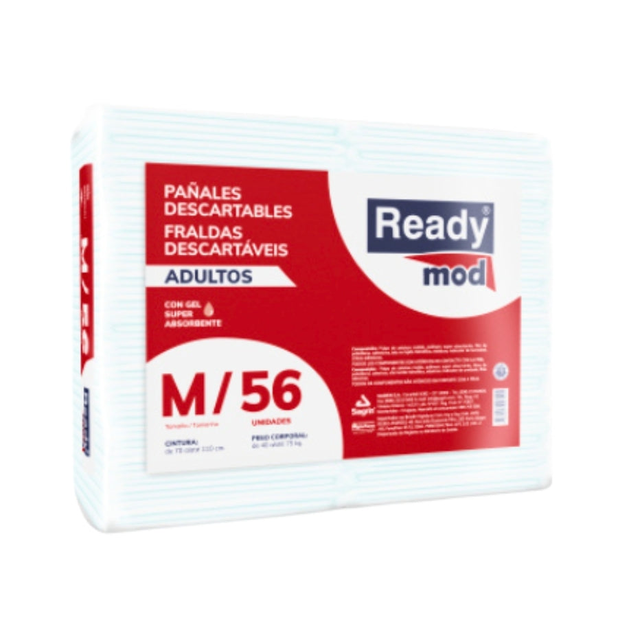 Pañales Ready mod M x 56