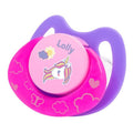 Chupete Lolly viva T2 rosa tetina natural