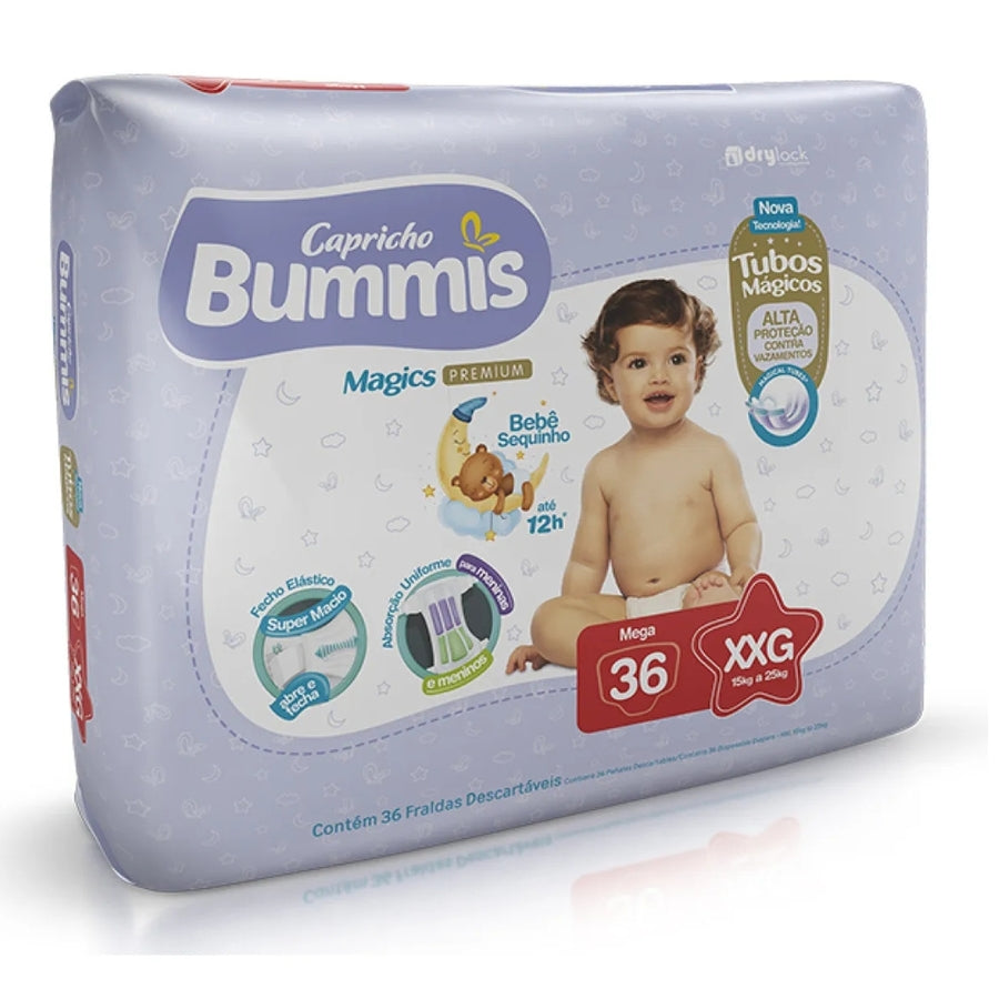 Pañales bummis magics premium XXG x36