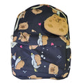 Mochila de capibara mediana con pin