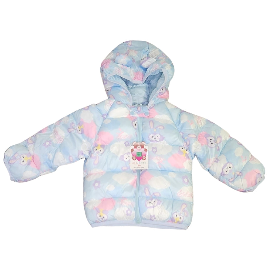 Campera puffer con diseños