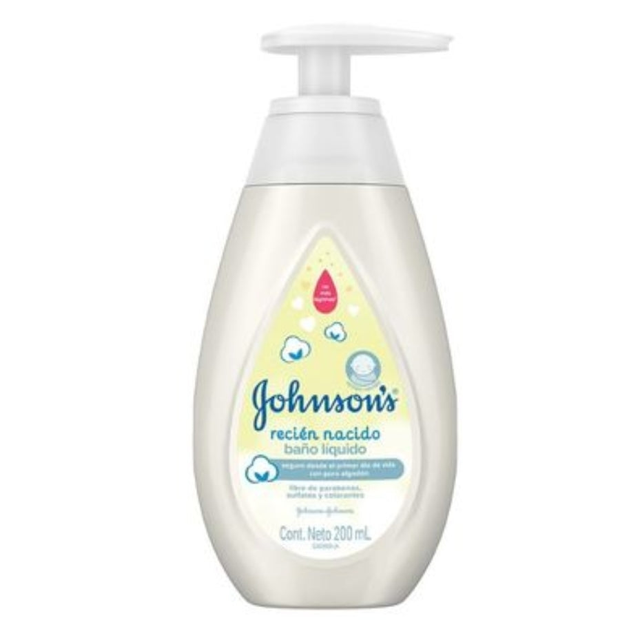 Baño líquido Johnsons recien nacido 200ml