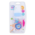 Mamadera con tetina redonda de silicona 150 ml Azul Lolly