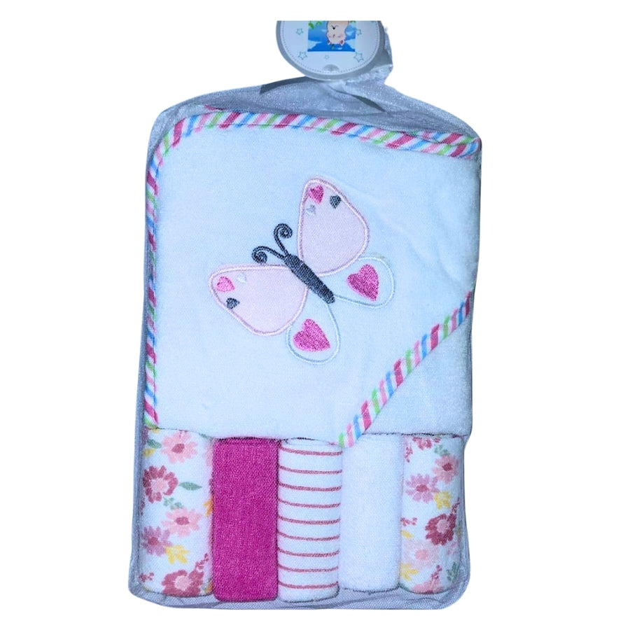 Set de Toalla con Capucha + Babitas