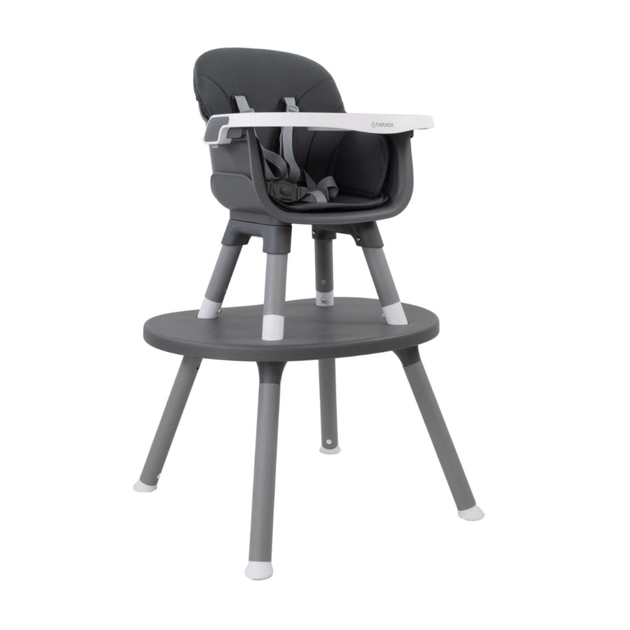Silla de Comer Baby Desk 2.0 3 en 1 Bebesit - Gris