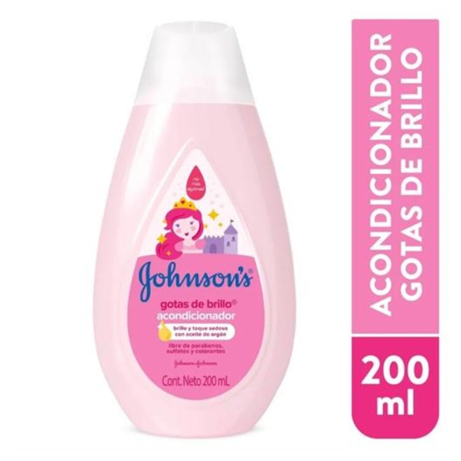 Acondicionador Johnsons gotas de brillo 200ml