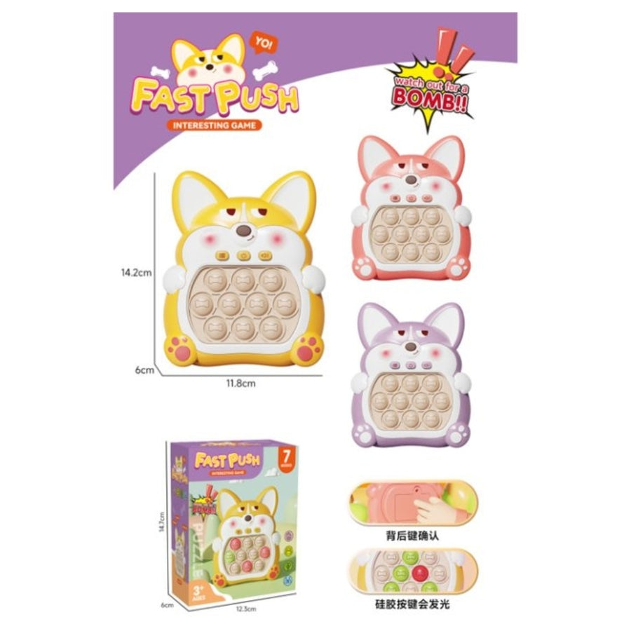 Juego didáctico Fast Push perro