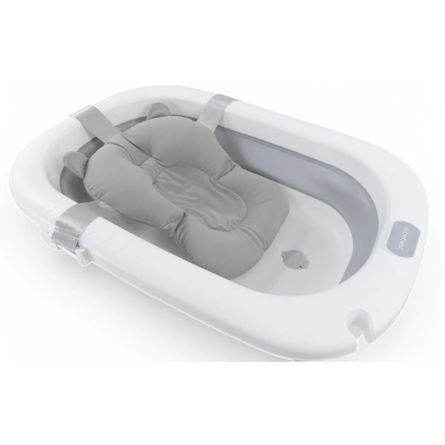 Bañera Plegable con almohadon y reductor gris Bebesit