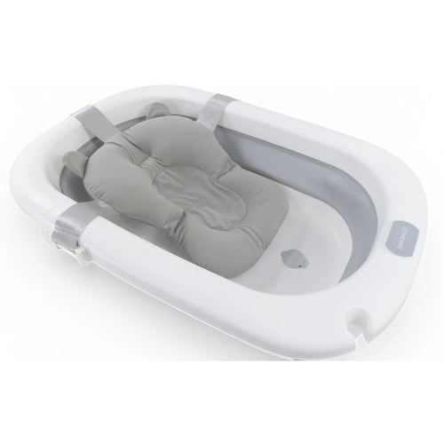 Bañera Plegable con almohadon y reductor gris Bebesit