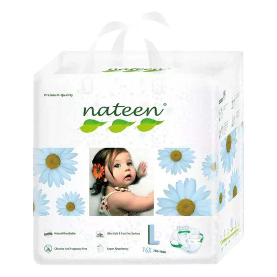 Pañales Nateen premium L x16