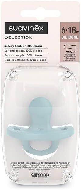 Chupete Suavinex Smoothie azul 6-18m