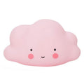Veladora nube rosada 15 x 9 cm
