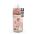 Vaso Suavinex con pajita 340 ml rosa