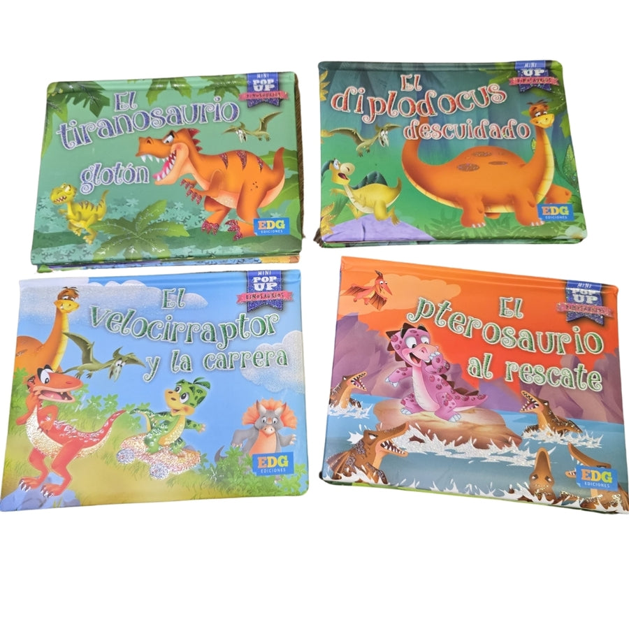 Mini Pop-Up Dinosaurios