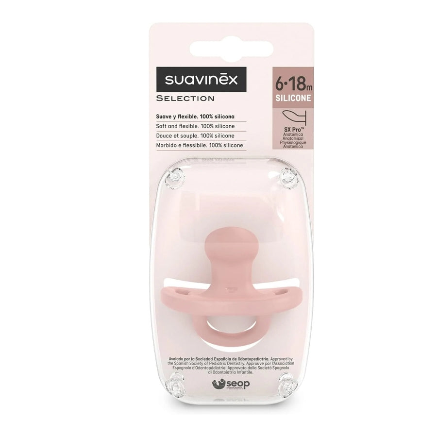 Chupete Suavinex Smoothie rosa 0-6m Anatómico silicona