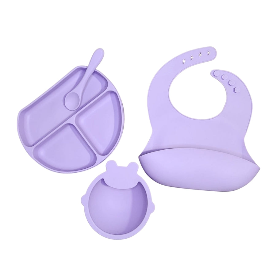 Set vajilla infantil de silicona