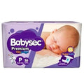 Pañales Babysec Premium P x36