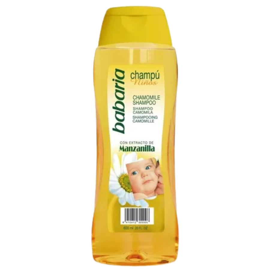 Shampoo infantil Babaria manzanilla 600ml