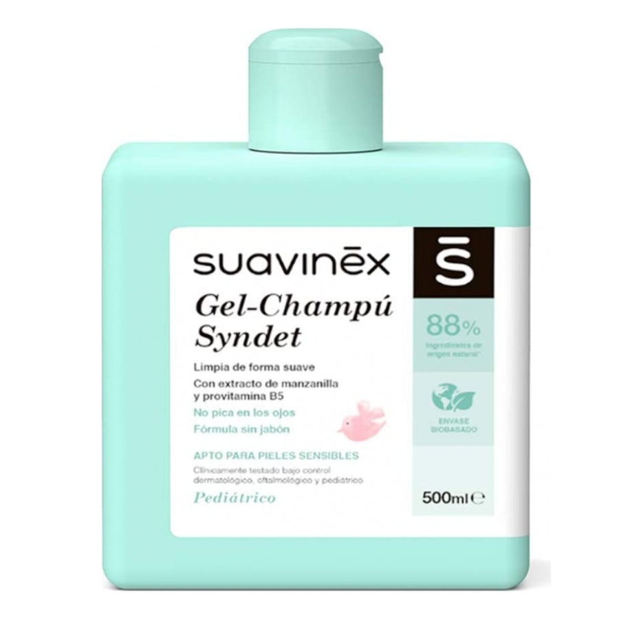 Suavinex Pediatric Gel-Champú Syndet, 500ml