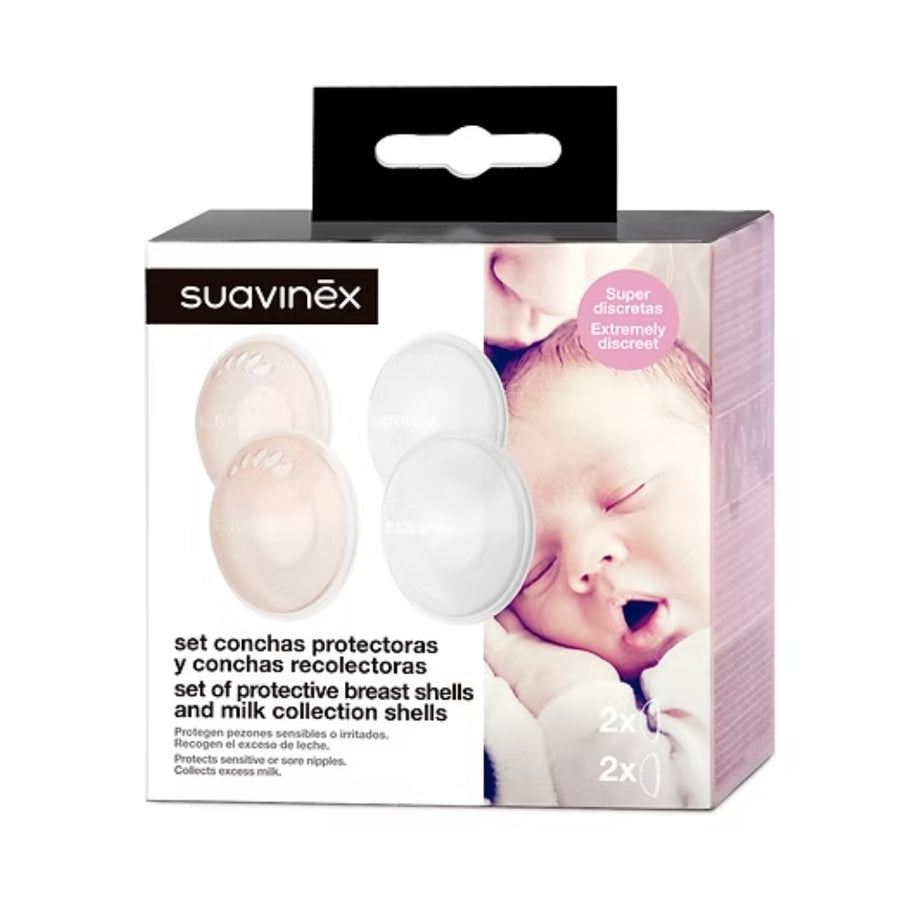 Discos aireadores + recolectores de leche Suavinex