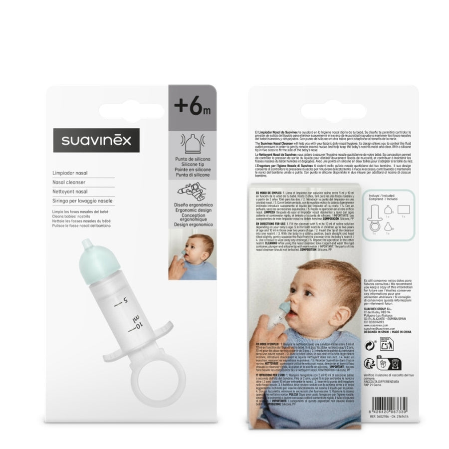Limpiador Jeringa para lavado nasal Suavinex