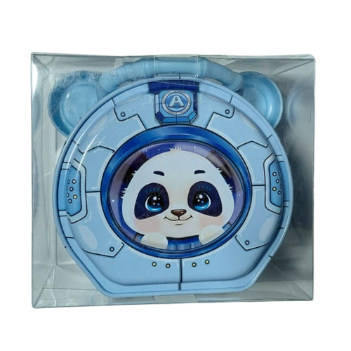Alcancia de metal astronauta