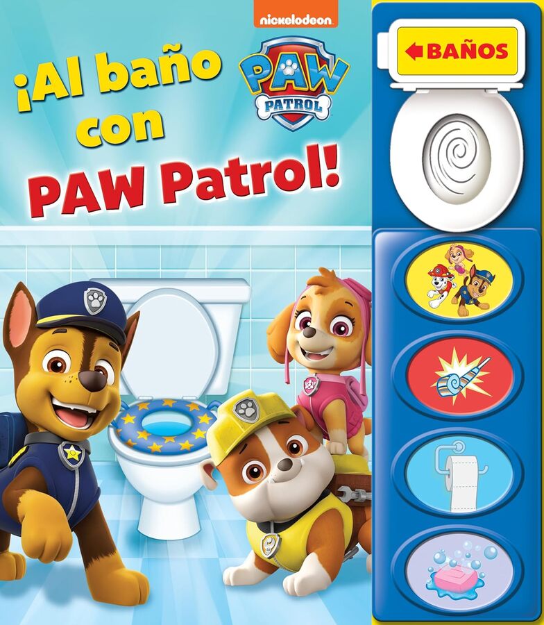 Libro Al baño con PAW Patrol !