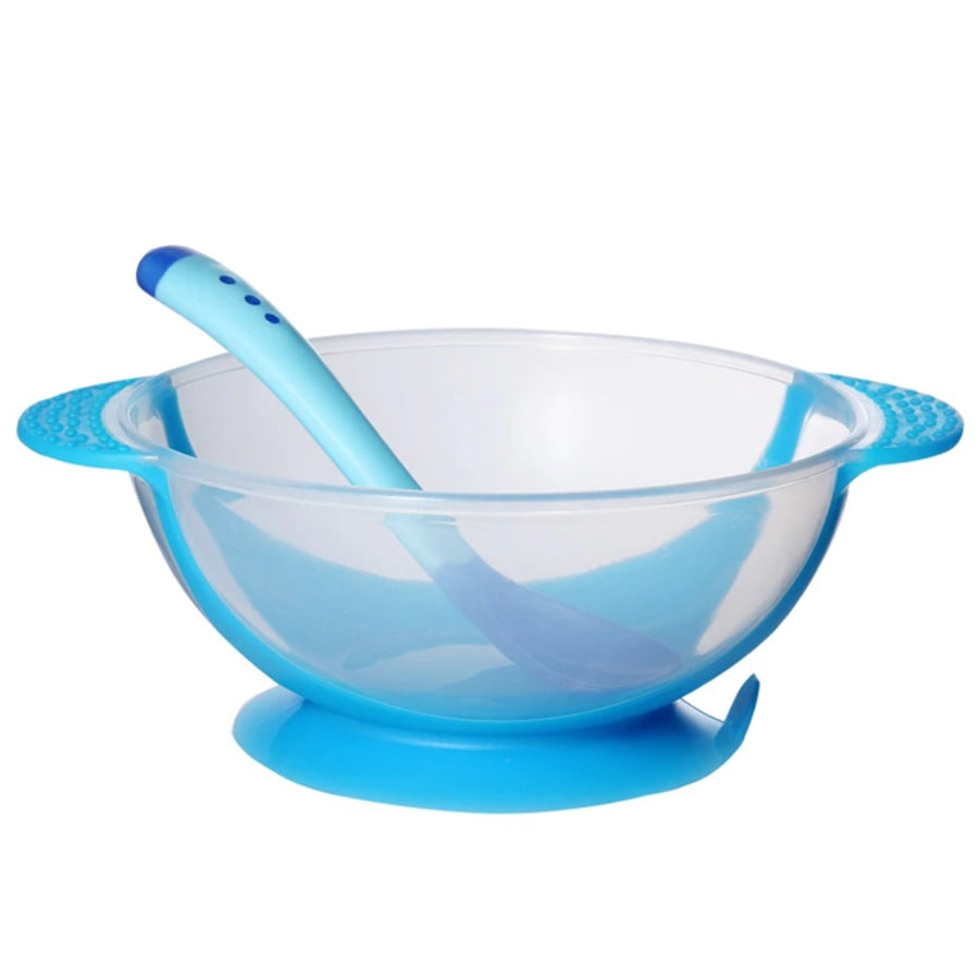 Bowl Plato Con Cuchara Y Base Adherible Baby Love