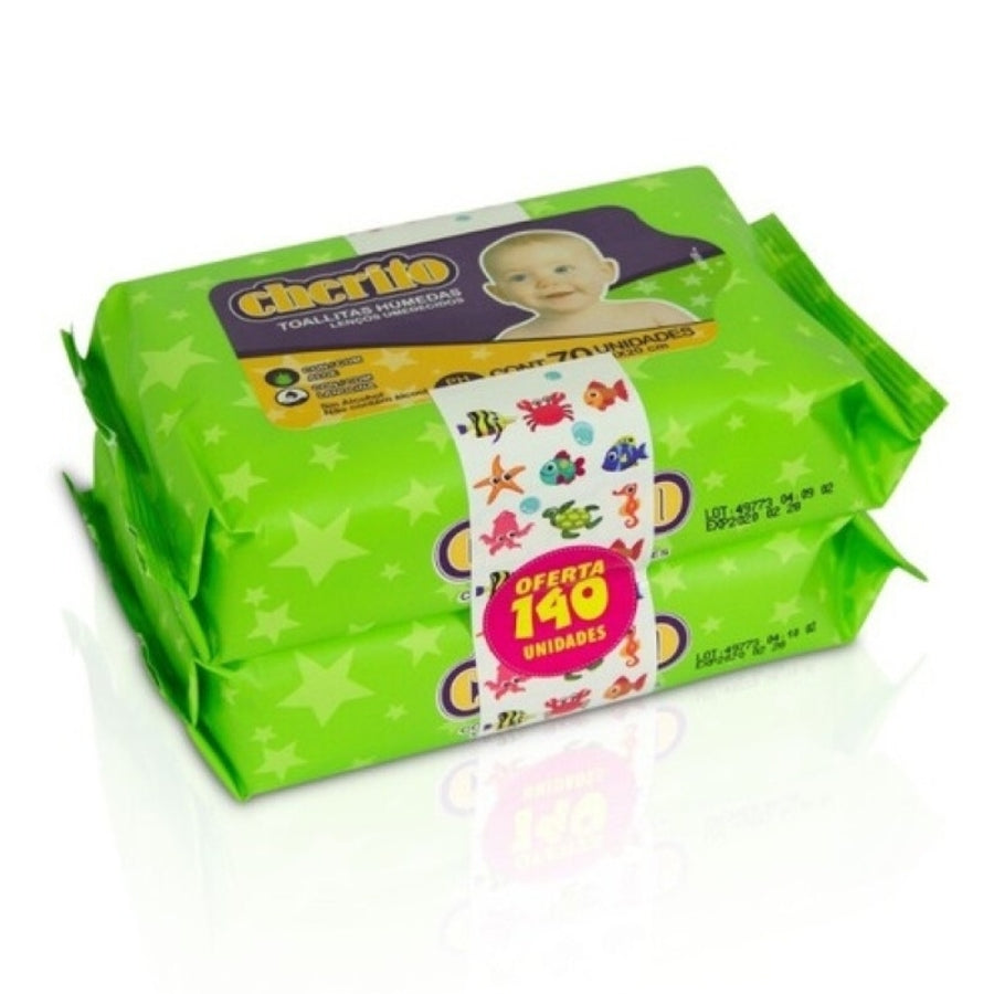 Toallitas humedas Cherito x140