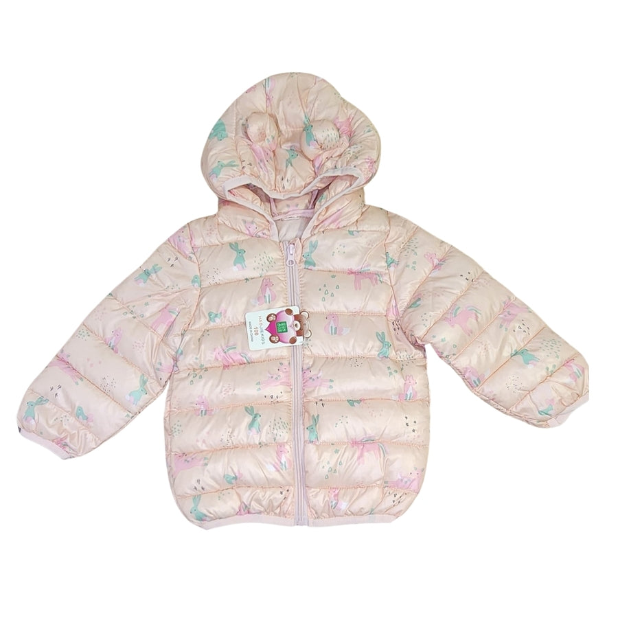 Campera puffer con diseños