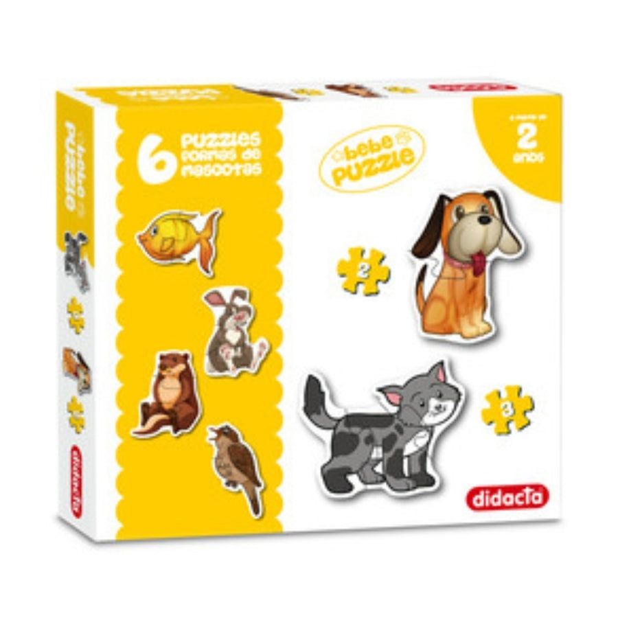 Puzzles formas de mascotas