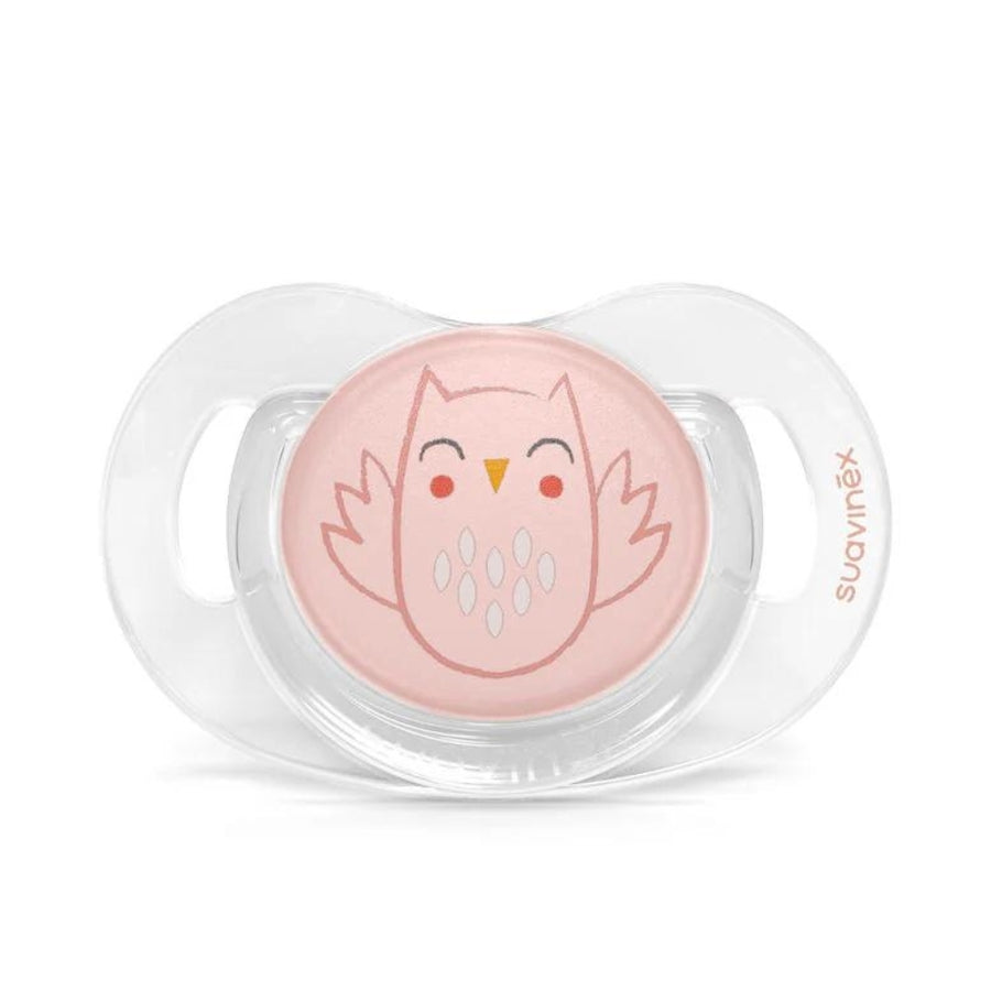 Chupete Suavinex anatomico 0-6meses rosa